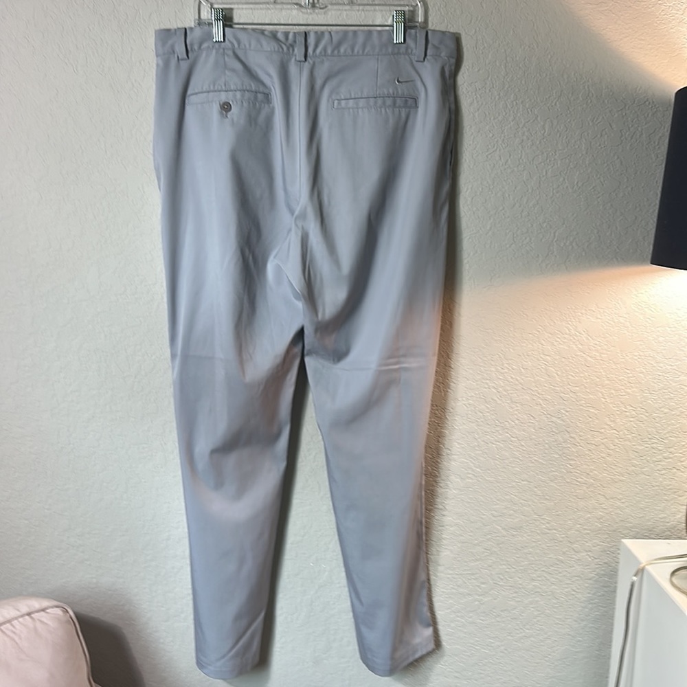 Nike Golf pants light grey/silver size 36/32 - Picture 6 of 7